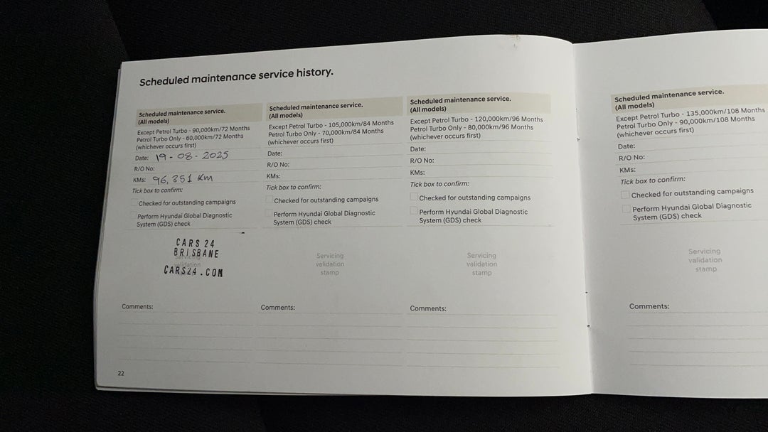 2020 Hyundai Kona Active (fwd), Automatic, 96352 km, Service History