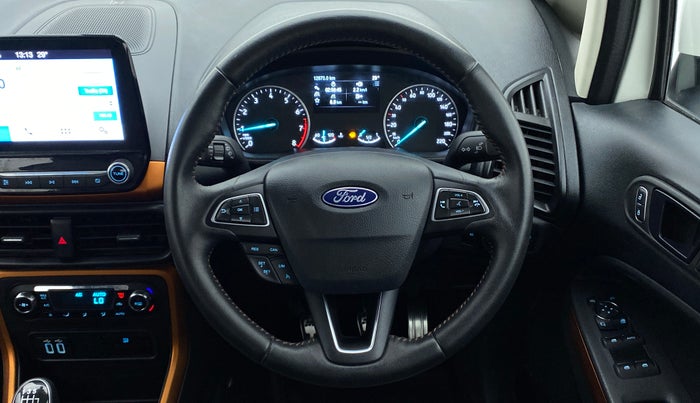 2019 Ford Ecosport 1.0 ECOBOOST TITANIUM SPORTS(SUNROOF), Petrol, Manual, 12,960 km, Steering Wheel Close Up