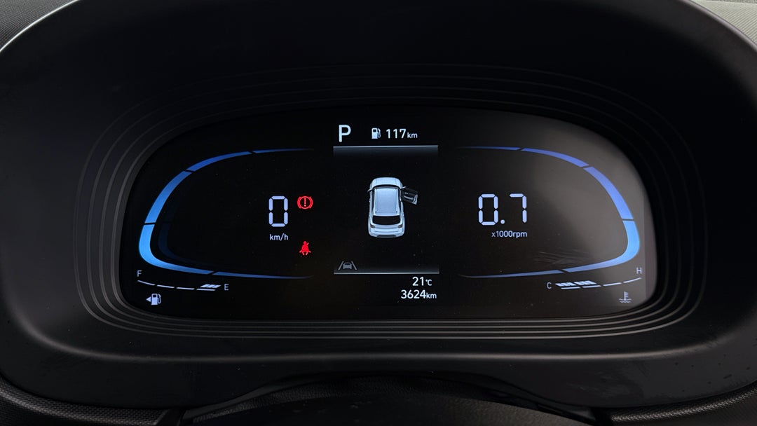 2024 Hyundai Venue Venue, Automatic, 3624 km, Odometer View