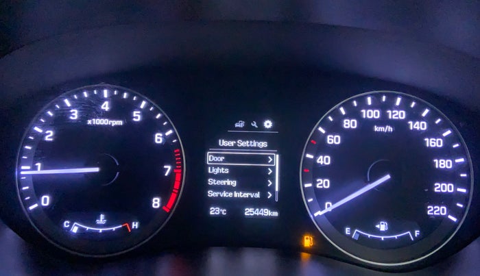 2016 Hyundai Elite i20 ASTA 1.2 (O), Petrol, Manual, 25,508 km, Odometer Image