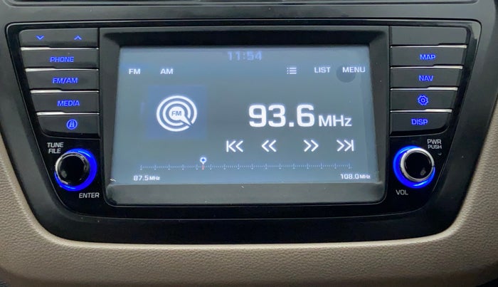 2016 Hyundai Elite i20 ASTA 1.2 (O), Petrol, Manual, 25,508 km, Infotainment System