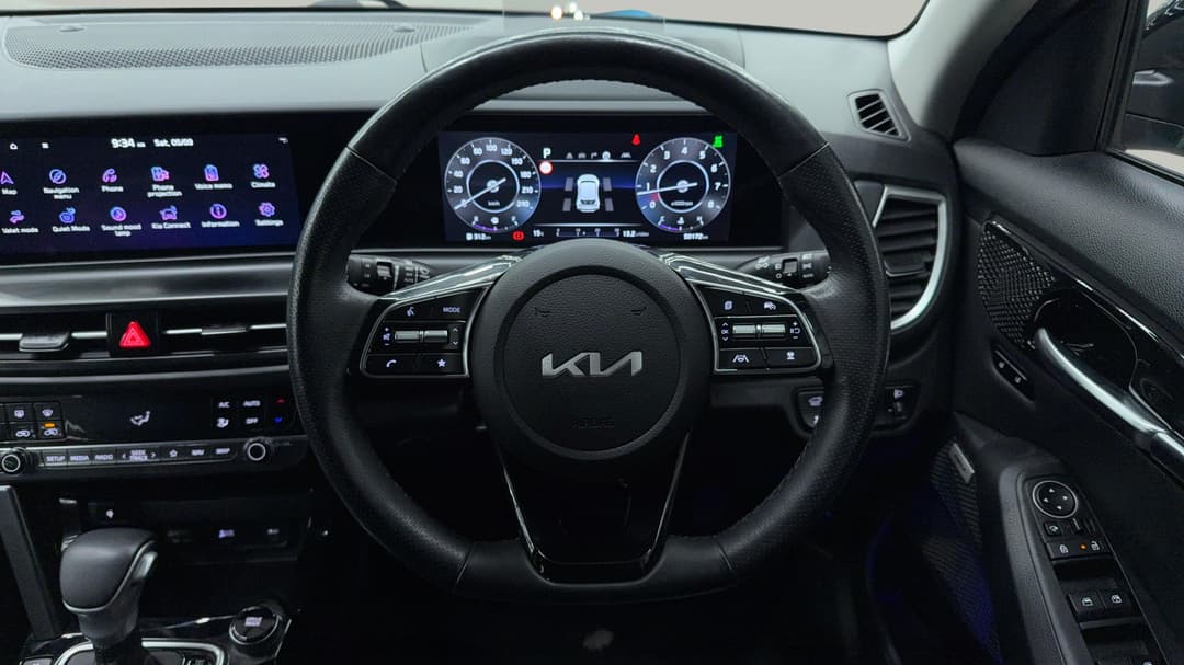 2023 Kia Seltos Gt-line (AWD) (sunroof), Automatic, 50172 km, Steering Wheel Close-up