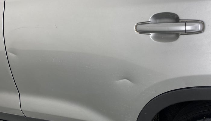 2018 Maruti Vitara Brezza ZDI PLUS AMT, Diesel, Automatic, 66,619 km, Rear left door - Slightly dented
