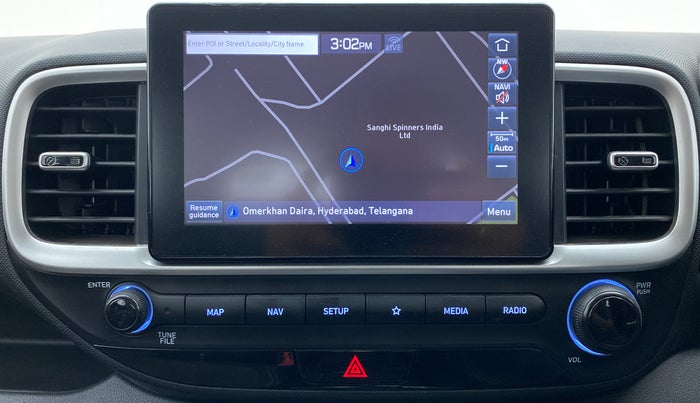 2021 Hyundai VENUE SX 1.0 (O) TURBO IMT, Petrol, Manual, 37,490 km, Navigation System