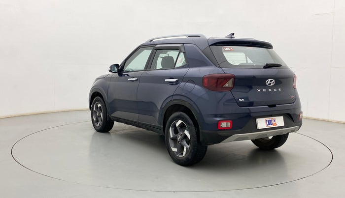 2021 Hyundai VENUE SX 1.0 (O) TURBO IMT, Petrol, Manual, 37,490 km, Left Back Diagonal