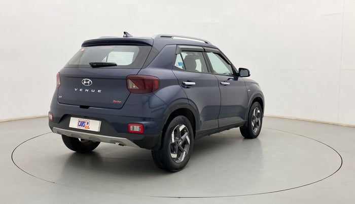2021 Hyundai VENUE SX 1.0 (O) TURBO IMT, Petrol, Manual, 37,490 km, Right Back Diagonal