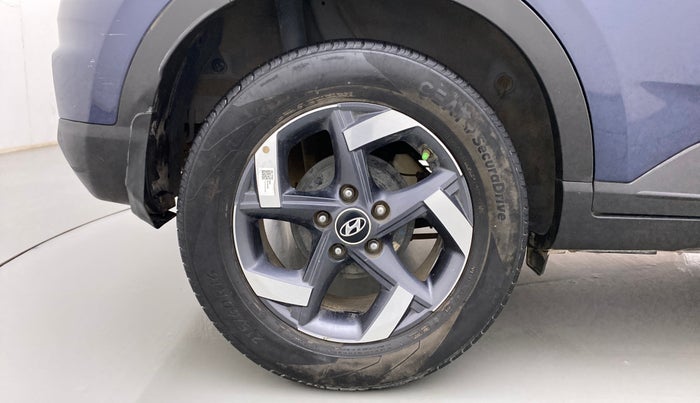 2021 Hyundai VENUE SX 1.0 (O) TURBO IMT, Petrol, Manual, 37,490 km, Right Rear Wheel