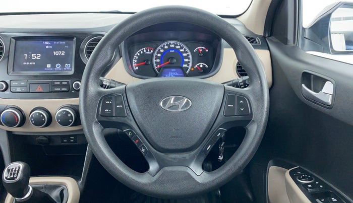 2018 Hyundai Grand i10 SPORTZ 1.2 KAPPA VTVT, Petrol, Manual, 24,677 km, Steering Wheel Close Up