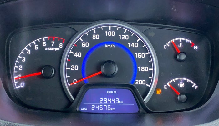 2018 Hyundai Grand i10 SPORTZ 1.2 KAPPA VTVT, Petrol, Manual, 24,677 km, Odometer Image