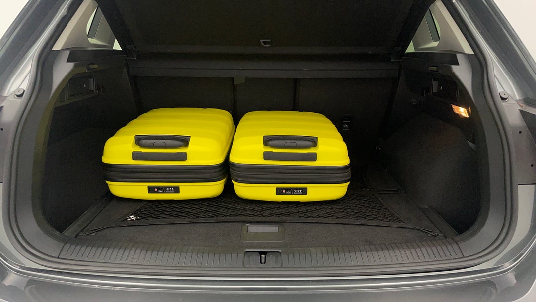 Boot Inside View with Luggage