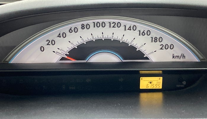 2011 Toyota Etios G, Petrol, Manual, 61,625 km, Odometer Image