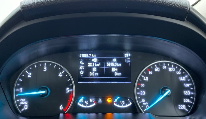 2019 Ford Ecosport 1.5TITANIUM TDCI, Diesel, Manual, 51,948 km, Odometer Image