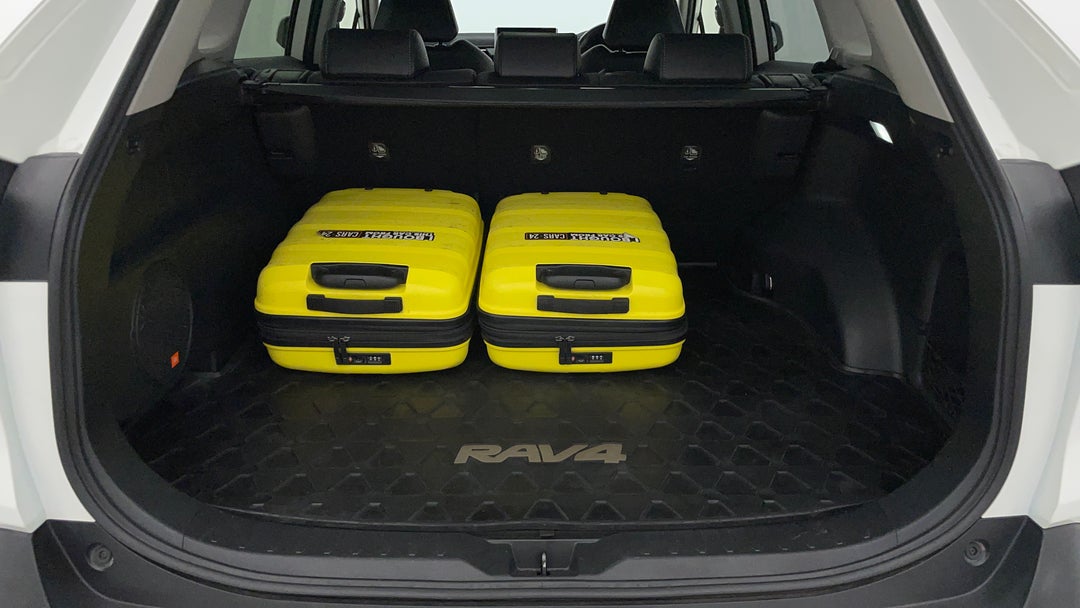 2021 Toyota RAV4 Cruiser (awd) Hybrid, Automatic, 119493 km, Boot Inside View with Luggage