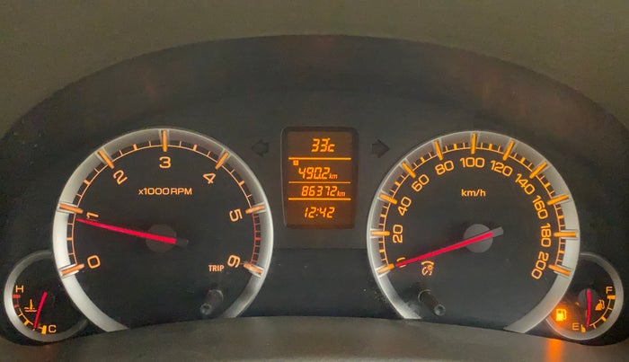 2014 Maruti Ertiga ZDI, Diesel, Manual, 86,372 km, Odometer Image