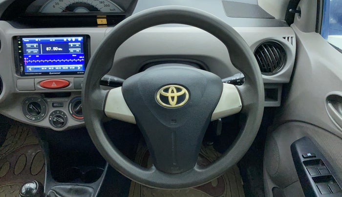 2011 Toyota Etios G SP, Petrol, Manual, 70,272 km, Steering Wheel Close Up