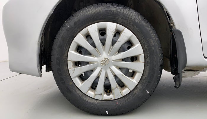 2011 Toyota Etios G SP, Petrol, Manual, 70,272 km, Left Front Wheel
