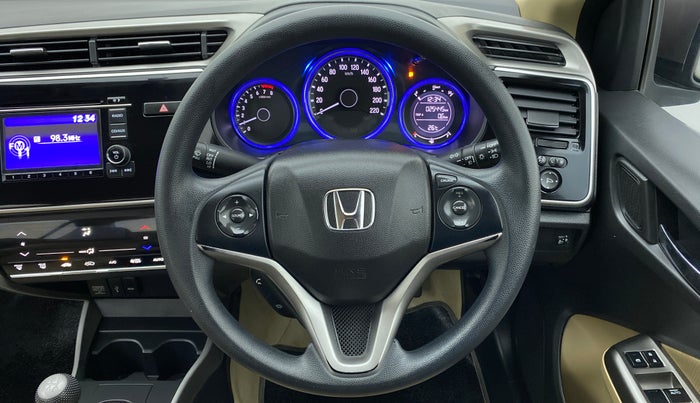 2016 Honda City V MT PETROL, Petrol, Manual, 25,608 km, Steering Wheel Close Up