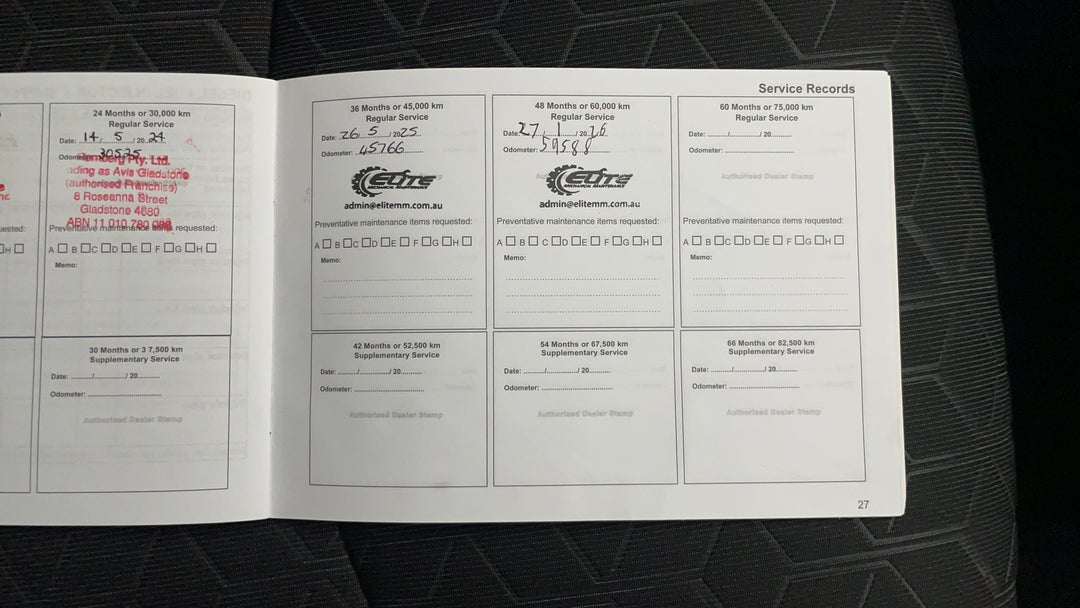 2022 Mitsubishi ASX Es (2WD), Automatic, 59597 km, Service History