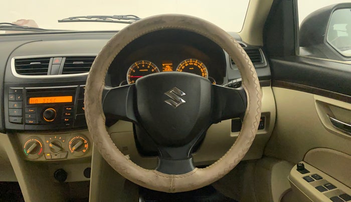 2013 Maruti Swift Dzire VXI, Petrol, Manual, 47,137 km, Steering Wheel Close Up