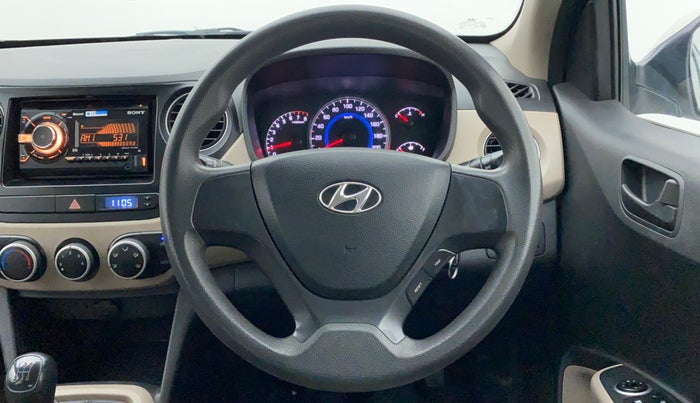 2014 Hyundai Grand i10 MAGNA 1.2 KAPPA VTVT, Petrol, Manual, 46,944 km, Steering Wheel Close Up