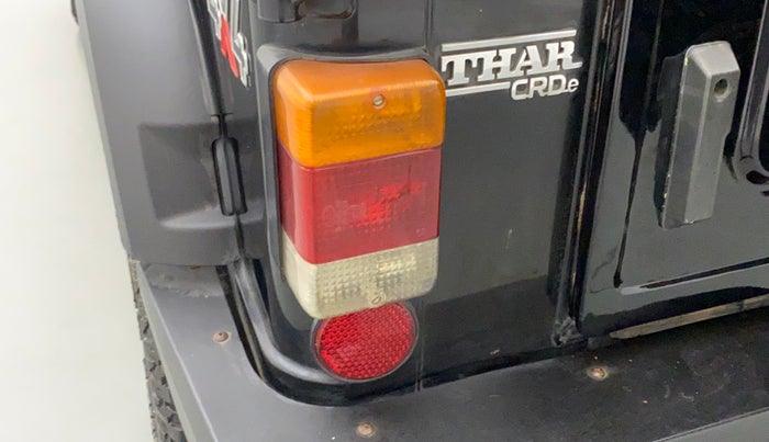 2019 Mahindra Thar CRDE 4X4 AC, Diesel, Manual, 32,124 km, Left tail light - Reverse gear light not functional