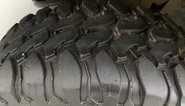 2019 Mahindra Thar CRDE 4X4 AC, Diesel, Manual, 32,124 km, Left Front Tyre Tread
