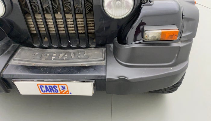 2019 Mahindra Thar CRDE 4X4 AC, Diesel, Manual, 32,124 km, Front bumper - Slightly dented