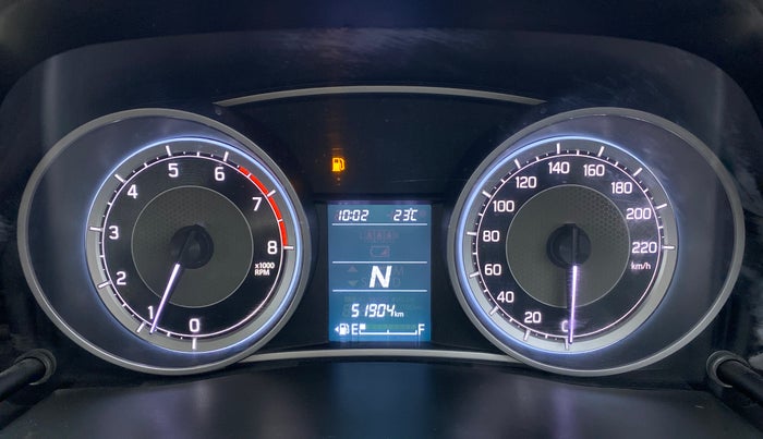 2018 Maruti Dzire ZXI AMT, Petrol, Automatic, 52,045 km, Odometer Image