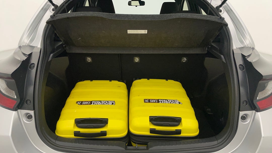 Boot Inside View with Luggage