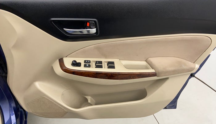 2017 Maruti Dzire ZXI AMT, Petrol, Automatic, 92,719 km, Driver Side Door Panels Controls