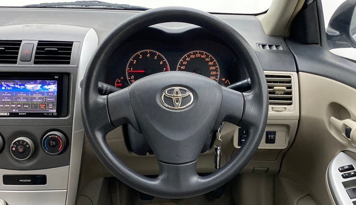 2012 Toyota Corolla Altis J, Petrol, Manual, 75,498 km, Steering Wheel Close Up