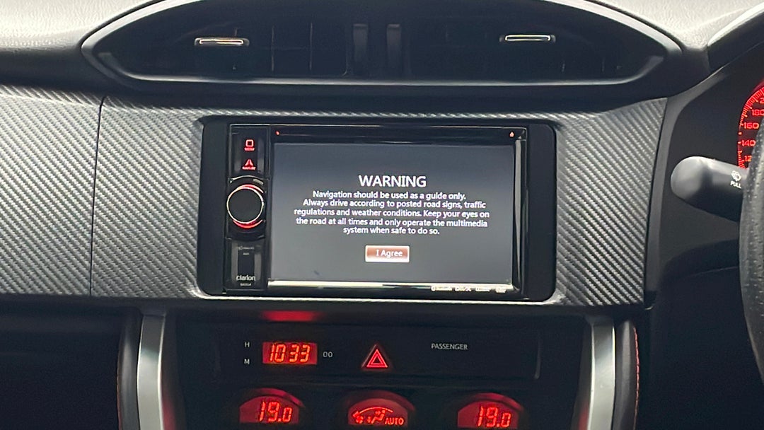 2016 Subaru Brz Brz, Manual, 37989 km, Infotainment System