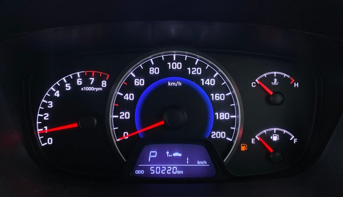 2015 Hyundai Grand i10 ASTA 1.2 AT VTVT, Petrol, Automatic, 50,265 km, Odometer Image