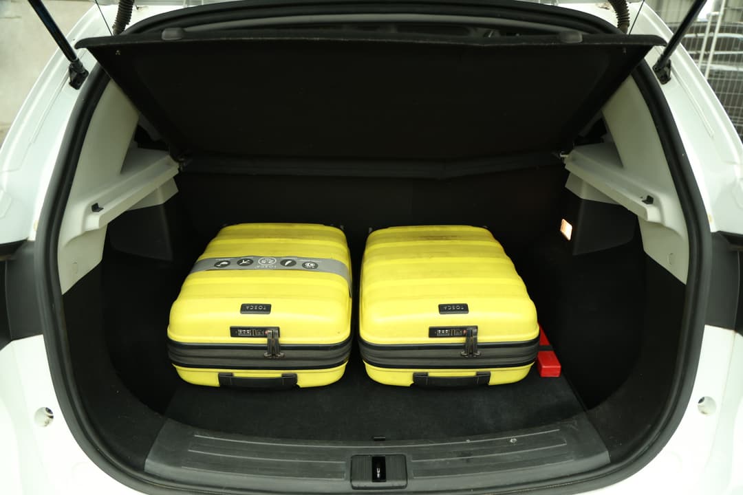 2021 MG ZS Excite, Automatic, 55459 km, Boot Inside View with Luggage