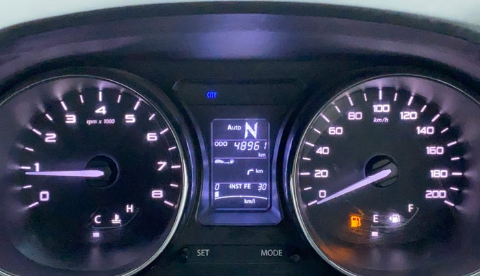 2018 Tata Tiago XZA PETROL, Petrol, Automatic, 49,185 km, Odometer Image
