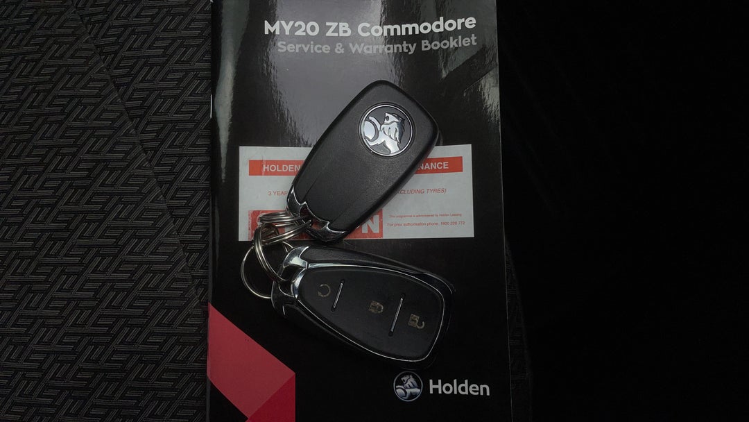 2019 Holden Commodore Lt (5yr), Automatic, 55014 km, Key Close-up