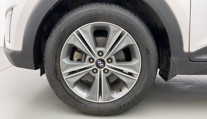 2017 Hyundai Creta 1.6 SX PLUS AUTO PETROL, Petrol, Automatic, 74,725 km, Left Front Wheel