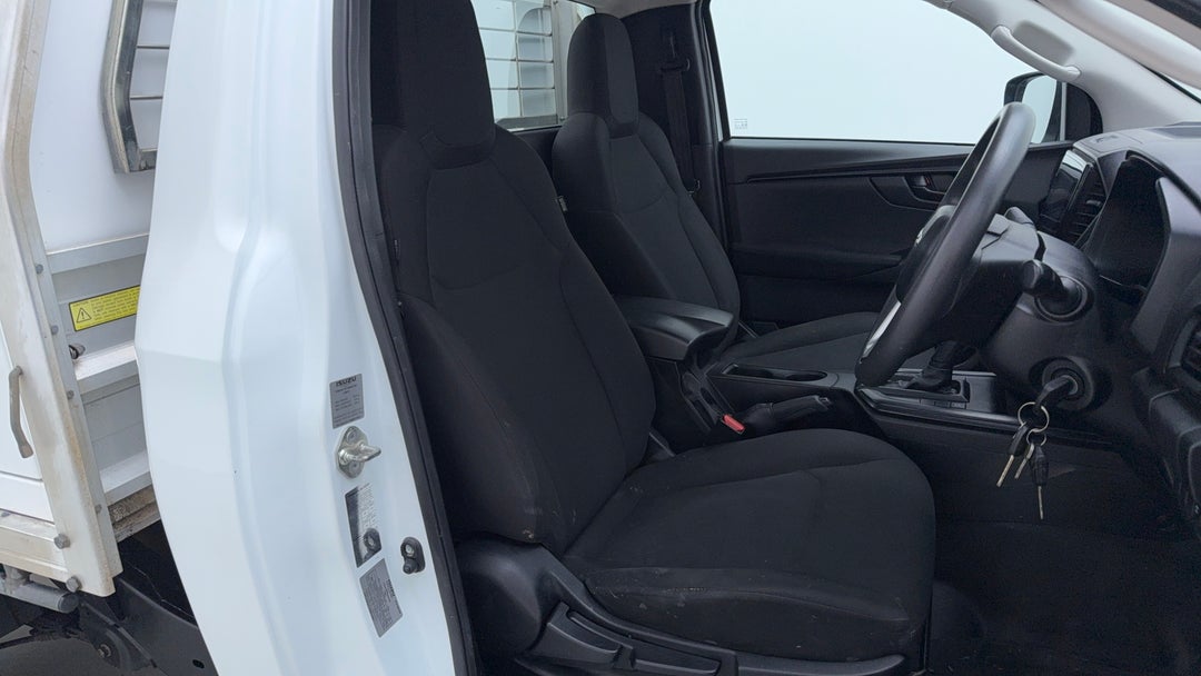 Right Side Front Door Cabin View