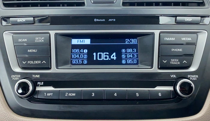 2015 Hyundai Elite i20 MAGNA 1.2, Petrol, Manual, 44,554 km, Infotainment System