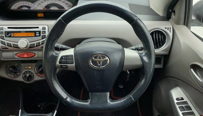2011 Toyota Etios VX, Petrol, Manual, 64,947 km, Steering Wheel Close Up
