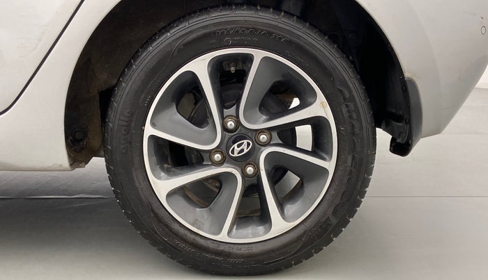 2018 Hyundai Grand i10 ASTA 1.2 KAPPA VTVT, Petrol, Manual, 25,602 km, Left Rear Wheel