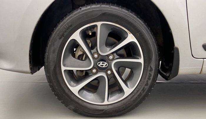 2018 Hyundai Grand i10 ASTA 1.2 KAPPA VTVT, Petrol, Manual, 25,602 km, Left Front Wheel