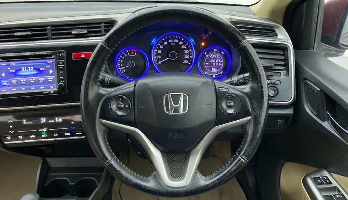2015 Honda City VX MT PETROL, Petrol, Manual, 60,177 km, Steering Wheel Close Up