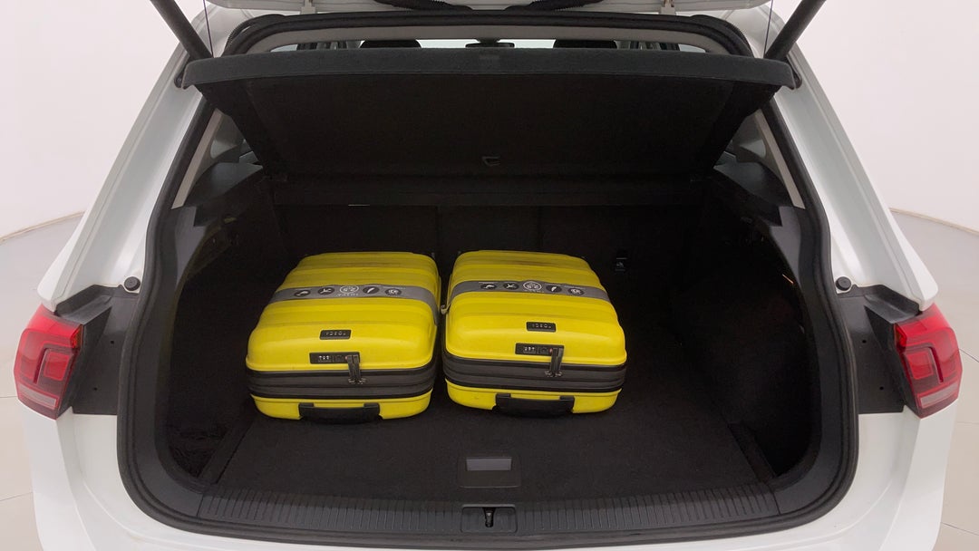 Boot Inside View with Luggage