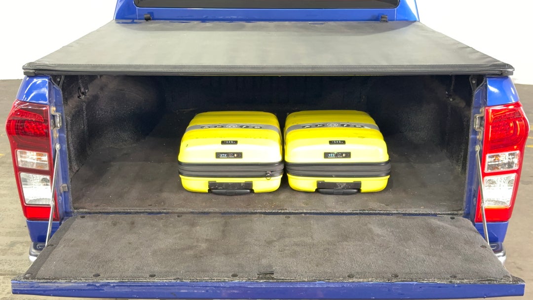 Boot Inside View with Luggage