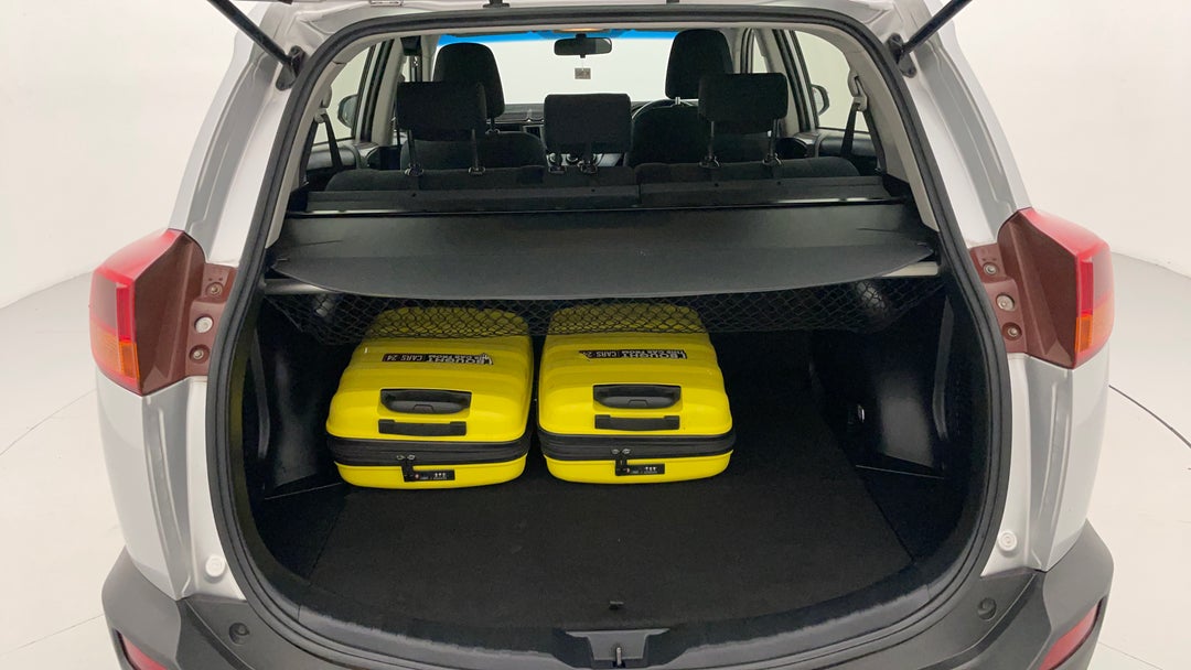 Boot Inside View with Luggage