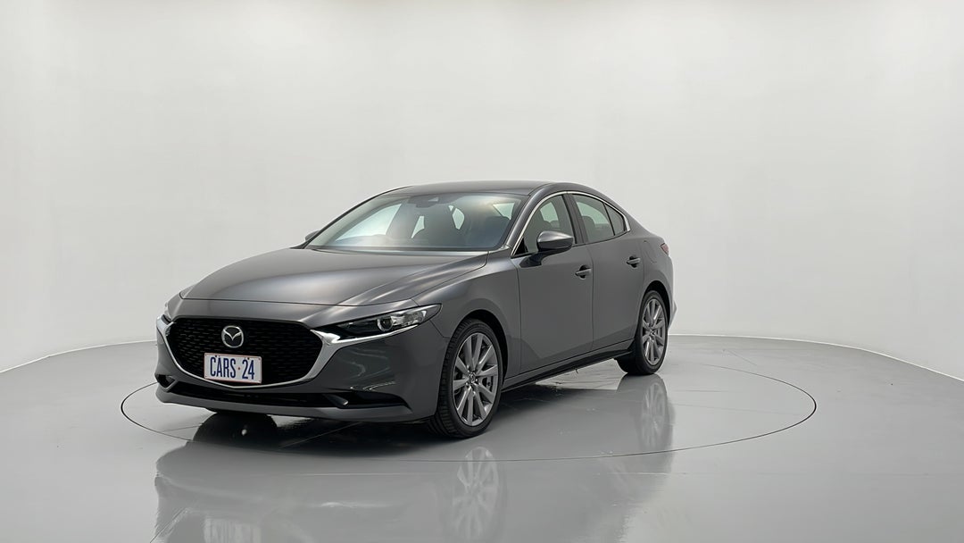 2019 Mazda Mazda3 G20 Touring, Automatic, 24638 km, Left Front Diagonal (45- Degree) View