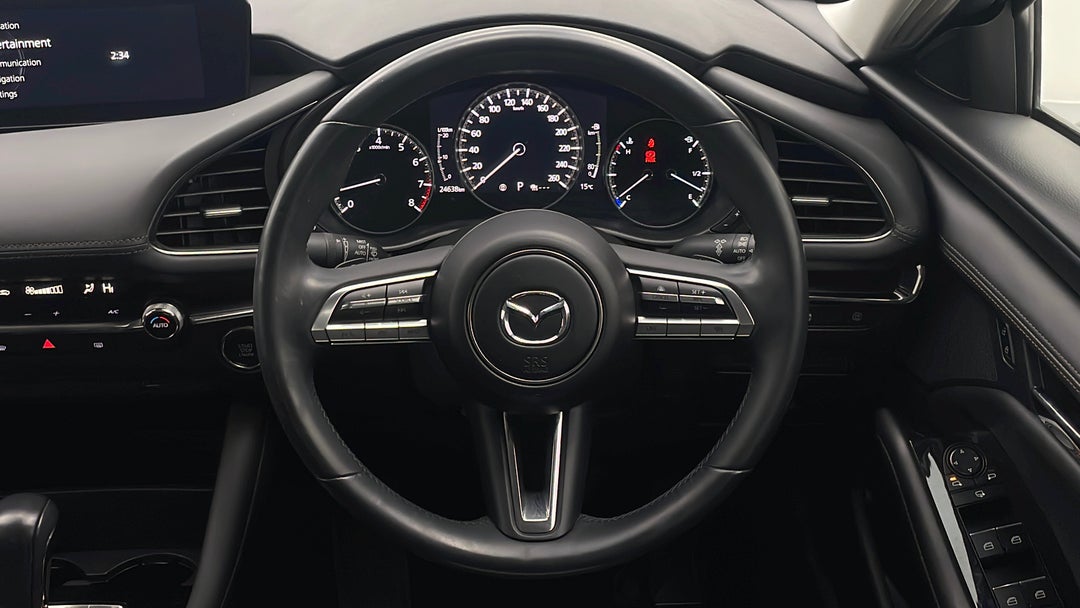 2019 Mazda Mazda3 G20 Touring, Automatic, 24638 km, Steering Wheel Close-up