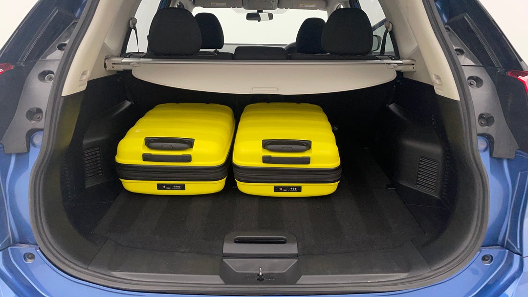 Boot Inside View with Luggage