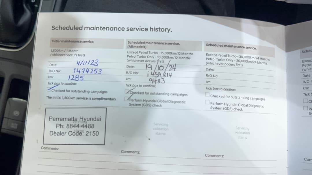 2023 Hyundai i30 Elite, Automatic, 23501 km, Service History